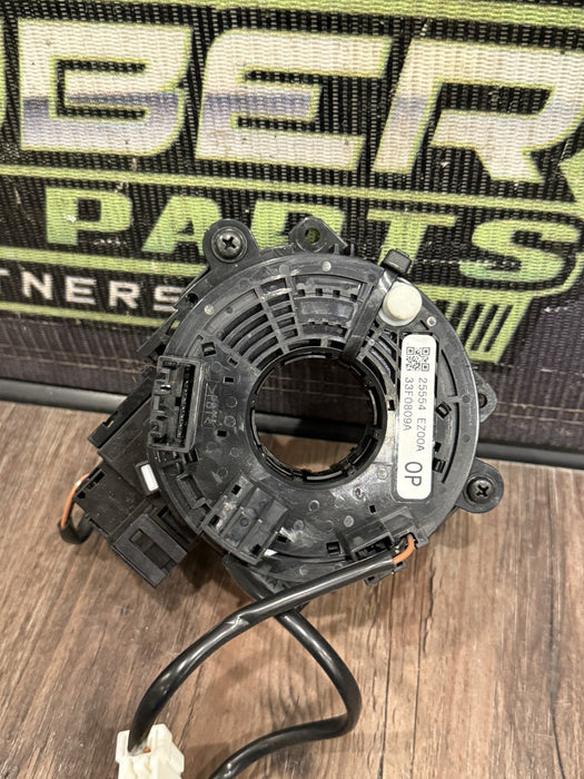 2017 NISSAN TITAN XD RESERVE CLOCK SPRING OEM 25554 EZ00A