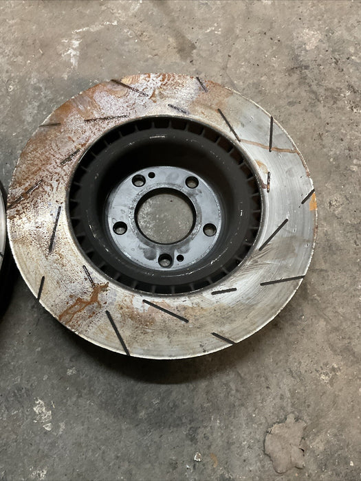5x114.3 Brake Rotor Pair (2) 13.375” Slotted