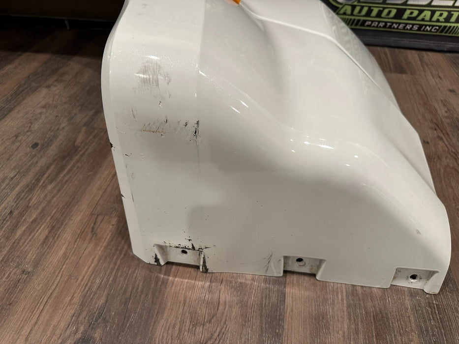 2017 2019 FORD F350 F450 RIGHT DUALLY BED SIDE FENDER FLARE PEARL WHITE *UG* OEM