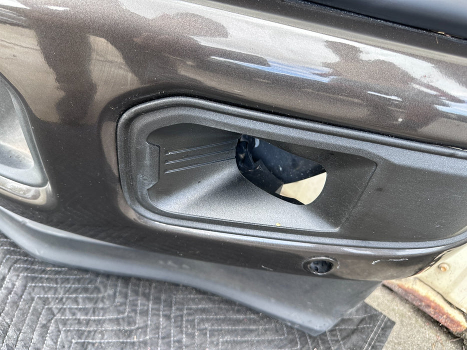 2023 2024 2025 FORD F250 F350 FRONT BUMPER ASSEMBLY DARK BRONZE ~PAINT SCRATCH~