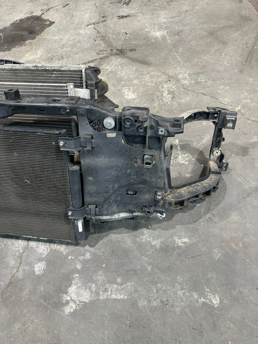2015 DODGE RAM 2500 CUMMINS DIESEL FRONT RADIATOR SUPPORT COOLING ASSEMBLY OEM