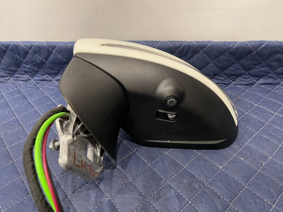 2017 MERCEDES-BENZ C63 AMG C205 COUPE DRIVER DOOR MIRROR W/ CAMERA OEM WHITE