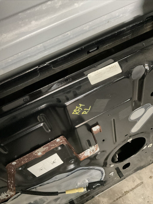 2019 FORD F250 F350 F450 REAR LEFT DOOR SHELL AGATE BLACK (UM) OEM~COSMETIC ~