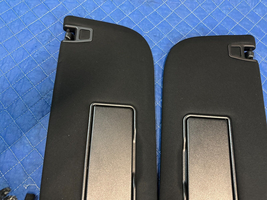 2022 FORD F250 F350 F450 PLATINUM LEFT & RIGHT BLACK OEM SUN VISORS