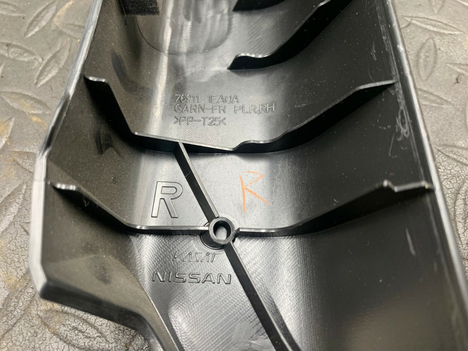 2009-2020 NISSAN 370Z A PILLAR RIGHT TRIM PANEL INTERIOR OEM