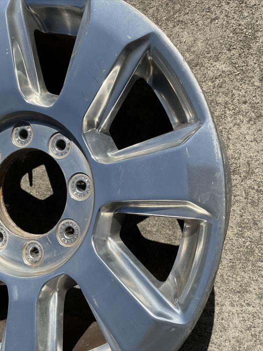 2017-2022 FORD F250 F350 F450 PLATINUM OEM WHEEL RIM (1) 20X8~SCRATCHES/SCUFFS~