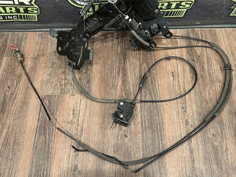 2021 AUDI R8 HOOD LOCK LATCH CABLE ASSEMBLY OEM (CABLE DAMAGED #12) 4S0 805 532