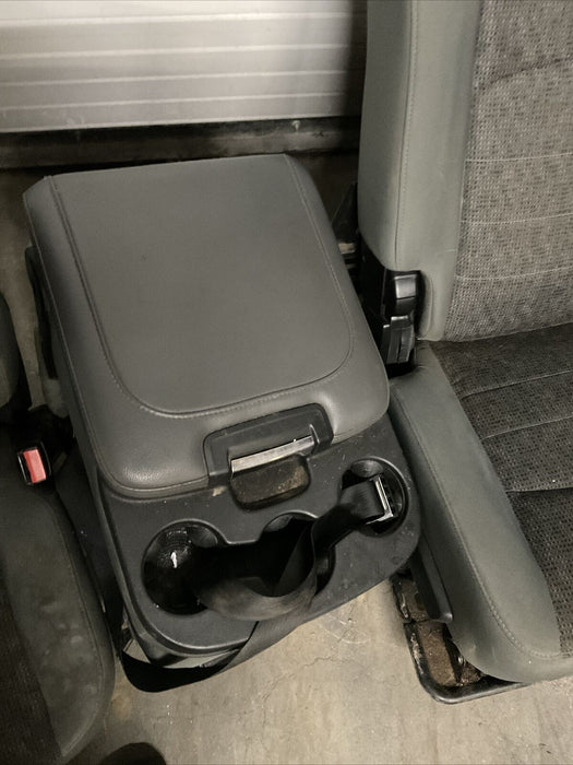 2017 RAM 3500 SLT MEGA CAB  FRONT REAR CLOTH SEATS & DOOR PANEL~COSMETIC DAMAGE~