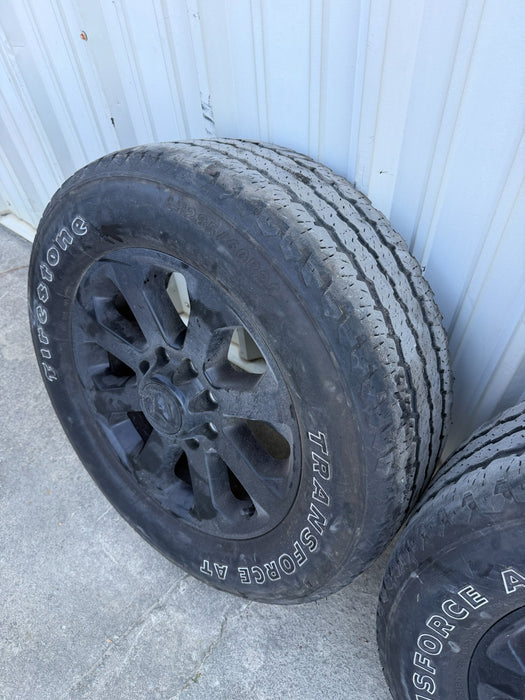 2024 RAM 2500 3500 LARAMIE FACTORY 20" WHEELS RIMS TIRES TAKE OFFS 34K 8X165