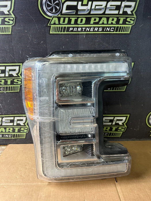 2017 2018 2019 FORD F250 F350 F450 RIGHT HEADLIGHT LED OEM W MODULE DAMAGE* READ