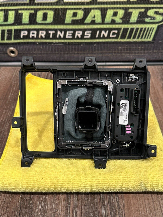 2017-18 AUDI R8 CENTER CONSOLE AUTOMATIC GEAR SHIFTER KNOB W BEZEL OEM