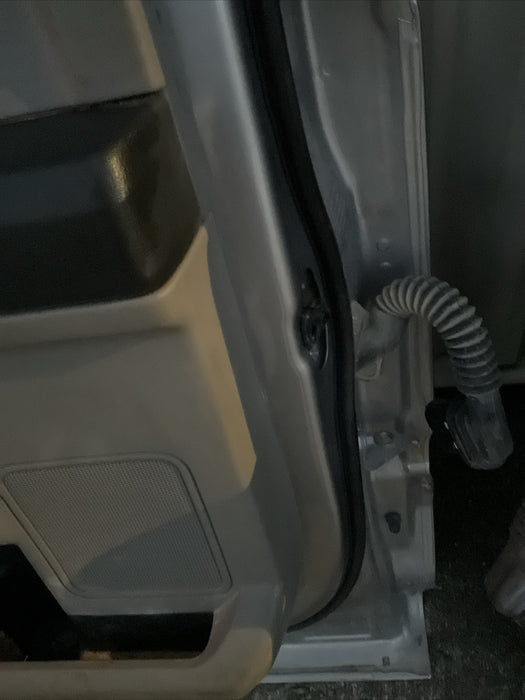 2017-2019 FORD F250 F350 F450 REAR DRIVER LEFT DOOR W/PANEL~MINOR COSMETIC~