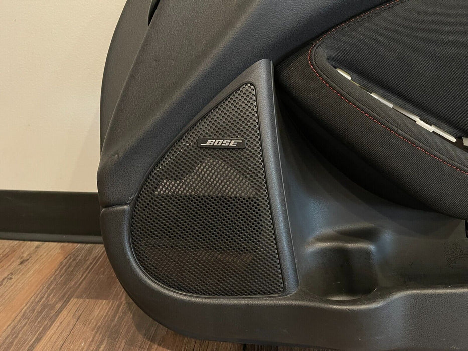 2014 NISSAN 370Z NISMO FRONT PASSENGER RIGHT DOOR PANEL OEM *SMALL TEAR *