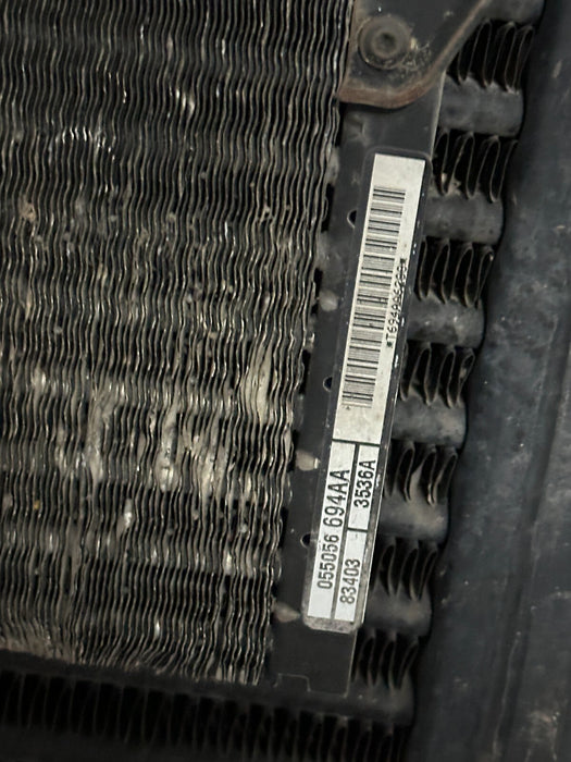 2008 DODGE RAM 3500 CAB CHASSIS DIESEL A/C CONDENSER INTERCOOLER 55056817AC