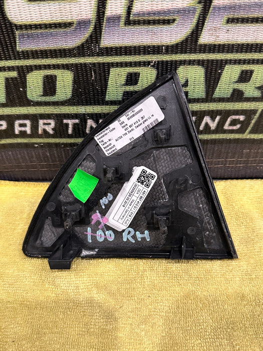 2017-18 AUDI R8 FRONT LEFT RIGHT DOOR PANEL CARBON FIBER TRIMS OEM