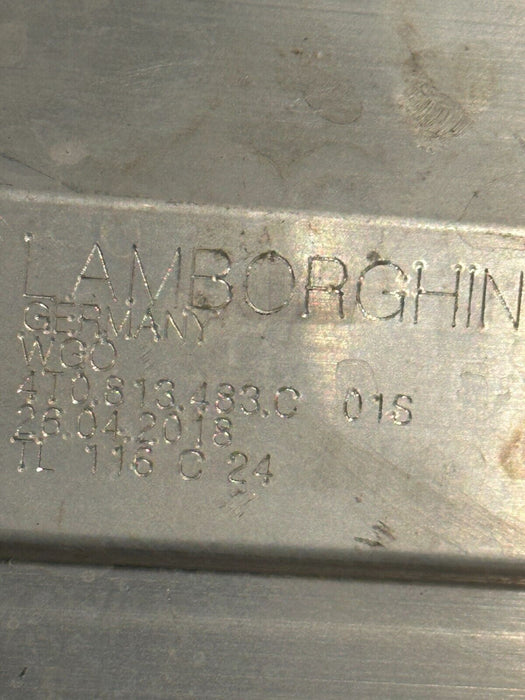 2018 AUDI R8 REAR MIDDLE LOWER FRAME BAR BRACKET 4T0 813 483 B