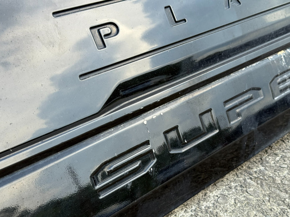 2017 FORD F250 F350 F450 PLATINUM TAILGATE (G1) BLACK W/ STEP & CAMERA OEM