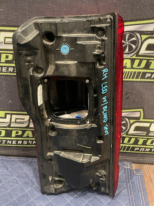 2023-2026 FORD F250 F350 F450 PASSENGER RIGHT LED TAIL LIGHT W BLIND SPOT OEM