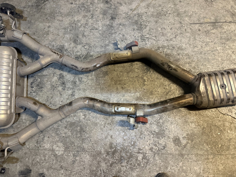 2020 BMW M4 F82 EXHAUST MUFFLER & CENTER PIPE