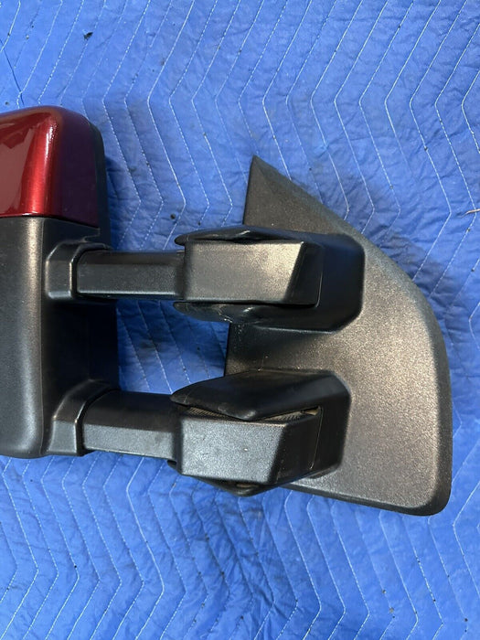 2017-2022 FORD F250 F350 DOOR MIRROR PASSENGER RIGHT OEM RUBY RED PAINT CODE RR