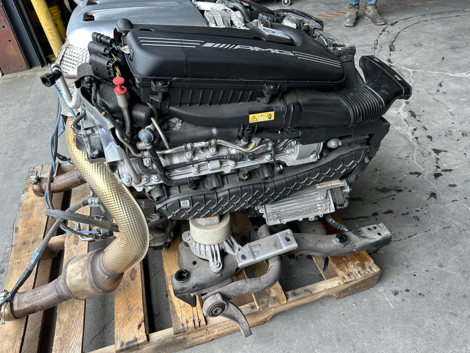 2017 MERCEDES-BENZ C63 AMG C205 4.0L V8 Turbo ENGINE M177 14K MILES OEM