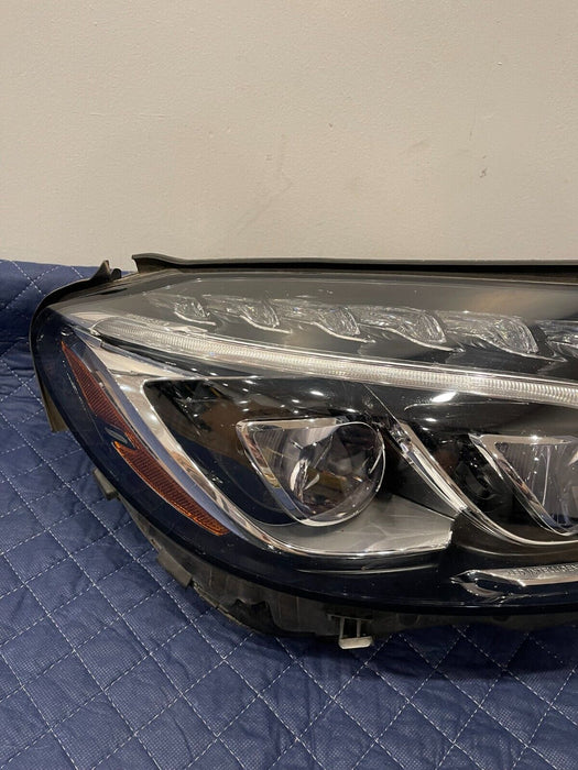 2017 MERCEDES BENZ C63 AMG PASSENGER RIGHT LED INTELLIGENT LIGHT HEADLIGHT OEM