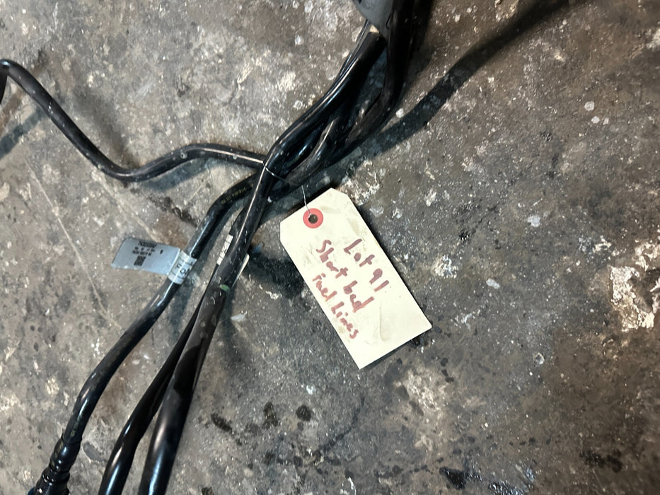 2020-2022 FORD F250 6.7 DIESEL FUEL LINES HOSE TUBES (4PC) 34 GALLON OEM