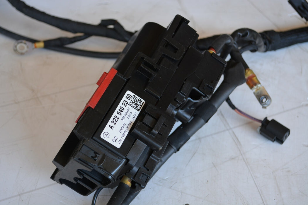 2014 MERCEDES S550 ENGINE BAY HARNESS PRE FUSE POSITIVE TERMINAL OEM GENUINE