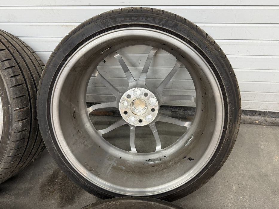 2024 BMW M3 G80 M4 G82 G8X BC FORGED WHEELS RIMS TIRES 5X112 *DAMAGE*