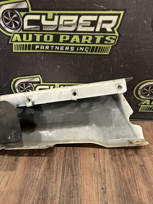 2017-22 FORD F250 F350 F450 REAR RIGHT BUMPER CORNER MET WHITE (UG) OEM *READ*