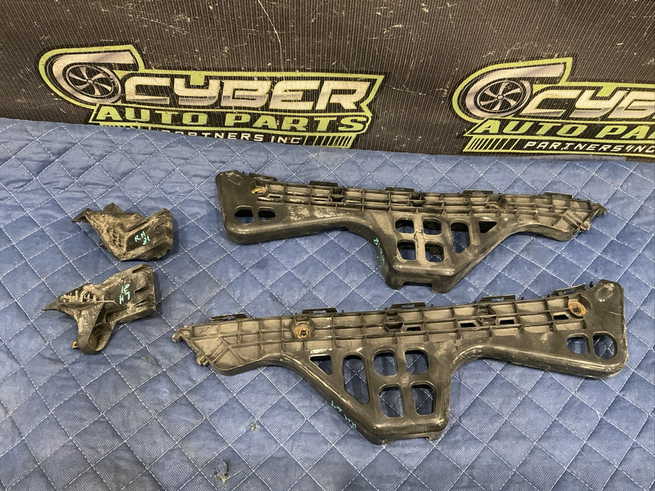 2014 TOYOTA PRIUS V REAR BUMPER LEFT RIGHT BRACKETS SET OEM