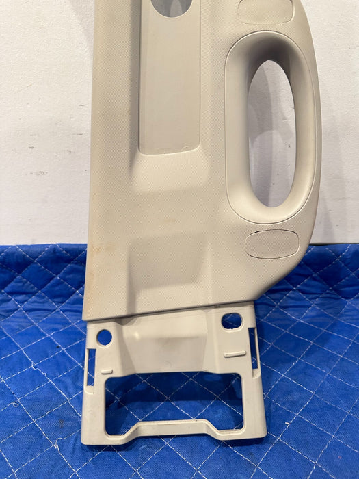 2012 DODGE RAM 3500 MEGA CAB GRAY PASSENGER RIGHT UPPER B PILLAR TRIM PANEL OEM
