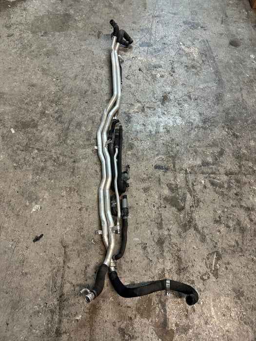 2014 AUDI R8 OEM UNDERBODY CENTER COOLANT PIPE LINE HOSE TUBE 420121050B