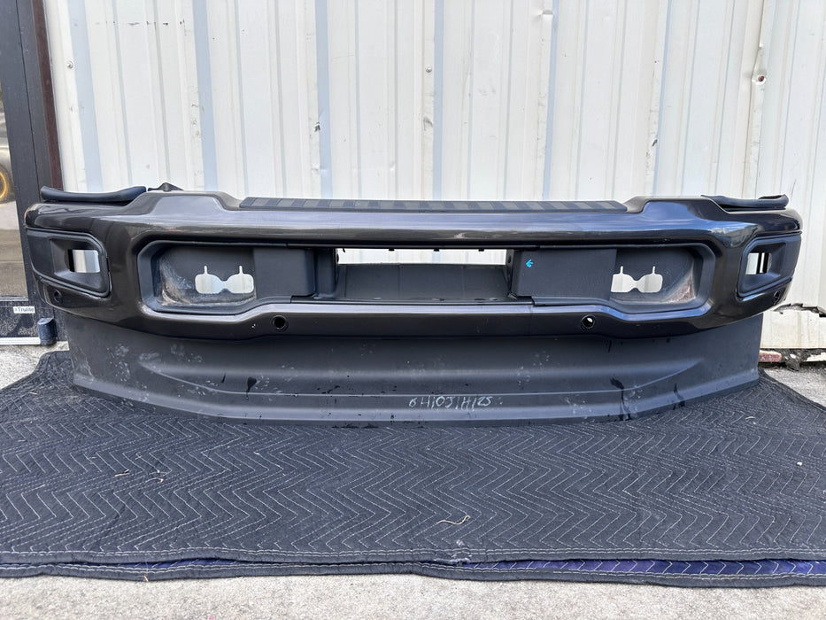 2023 2024 2025 FORD F250 F350 FRONT BUMPER ASSEMBLY DARK BRONZE ~PAINT SCRATCH~