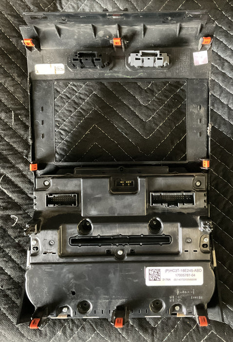 2017-2019 FORD F250 F350 F450 LARIAT RADIO A/C HVAC CONTROL W/ CD SLOT OEM
