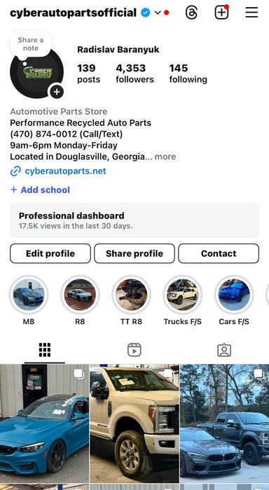 2020 BMW M4 F82 FRONT RIGHT DOOR WINDOW GLASS W REGULATOR OEM LOCAL PICUP ONLY!!