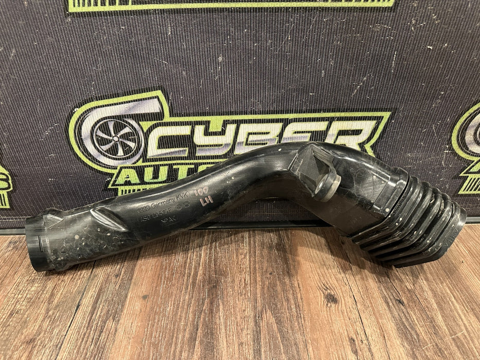 2017-18 AUDI R8 DRIVER LEFT AIR INTAKE DUCT TUBE OEM 4S0 129 519 F