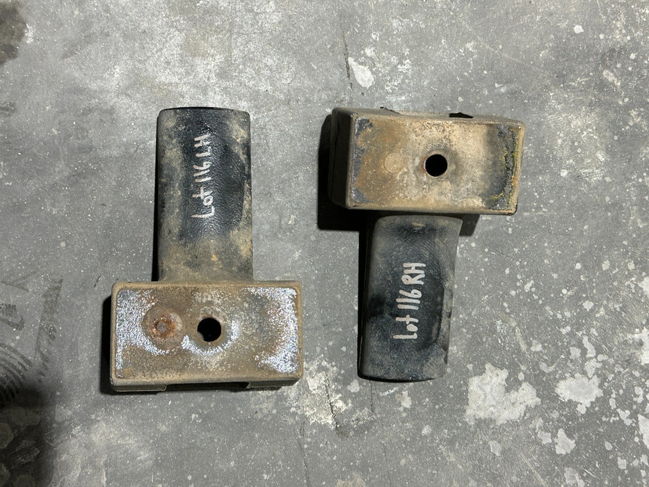 2017-2019 FORD F250 F350 REAR LEFT RIGHT SUSPENSION SPACERS OEM 107K