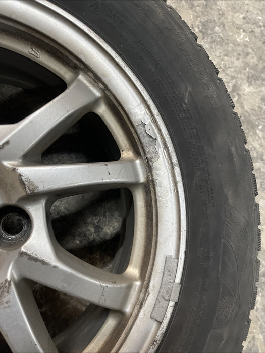 2014 TOYOTA PRIUS V WHEELS RIMS SET OEM ~CURBRASH~P205/60R16