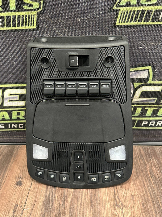 2017-2019 FORD F250 F350 F450 OVERHEAD UPFITTER SWITCH BEZEL PANEL OEM