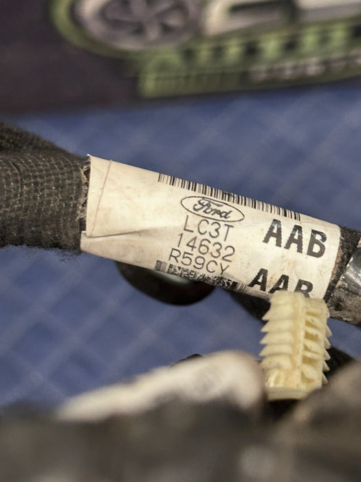 2020 FORD F450 PLATINUM REAR RIGHT PASSENGER SIDE DOOR HARNESS LC3T-14632-AAB