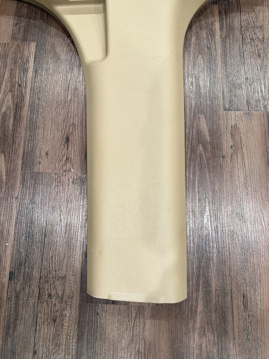 2017-2019 FORD F250 F350 LARIAT TAN DRIVER LEFT LOWER B PILLAR TRIM OEM *SCRATCH