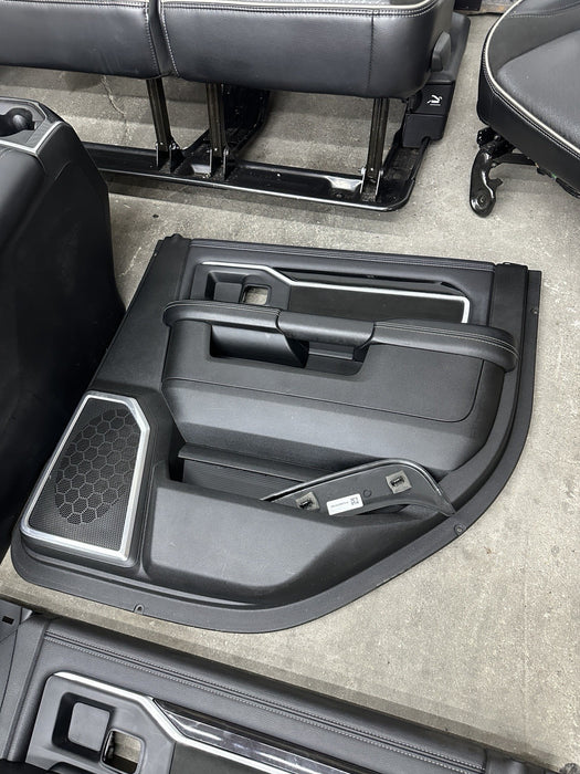 2021 RAM 2500 LARAMIE MEGA CAB INTERIOR FRONT REAT SEATS CENTER CONSOLE PANELS