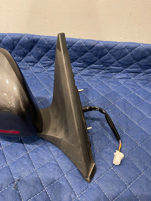 2014 NISSAN 370Z NISMO FRONT GRAY RIGHT SIDE MIRROR W/ RED STRIPE OEM *PEELING*