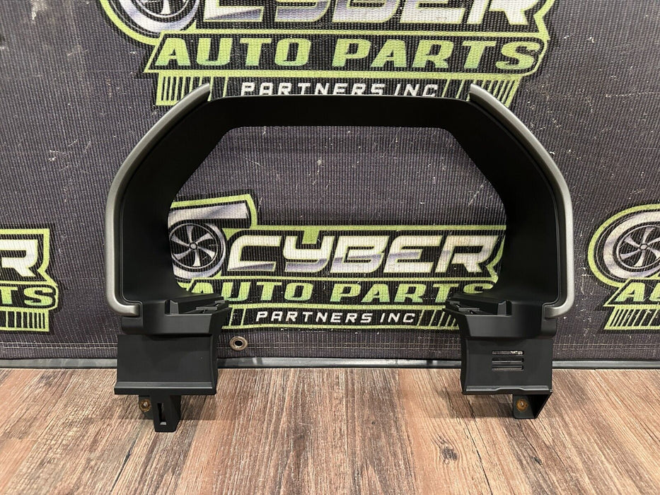 2017-19 FORD F250 F350 F450 LIMITED SMOKE SATIN GAUGE CLUSTER SURROUND TRIM OEM