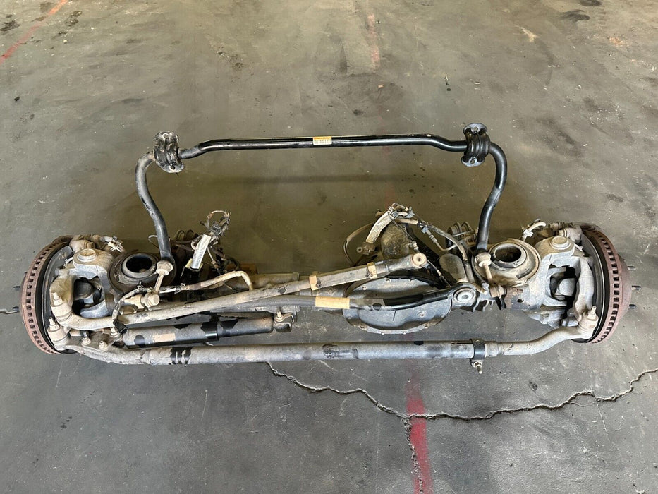 2017 RAM 2500 DIESEL 4X4 COMPLETE FRONT AXLE ASSEMBLY 3.42 RATIO X2DF123712616