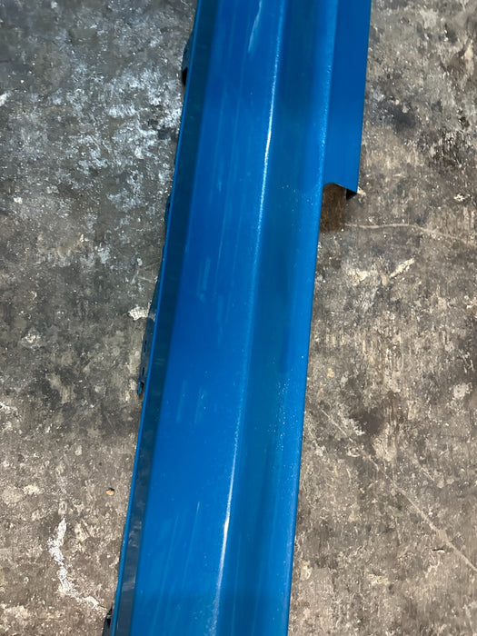 2015-2020 BMW M4 F82 LEFT DRIVER SIDE SKIRT LAGUNA SECA BLUE (448) ~WEAR~