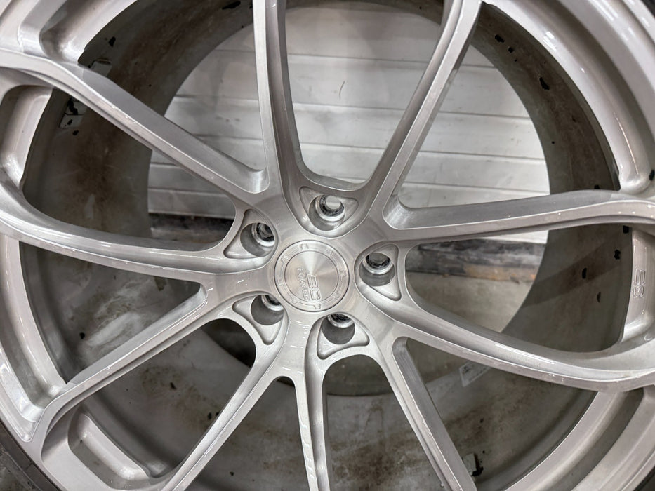 2024 BMW M3 G80 M4 G82 G8X BC FORGED WHEELS RIMS TIRES 5X112 *DAMAGE*