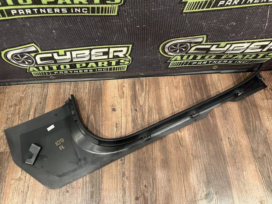 2015 MERCEDES BENZ C63S AMG EDITION 1 FRONT LEFT DOOR SILL SCUFF TRIM OEM SCUFFS