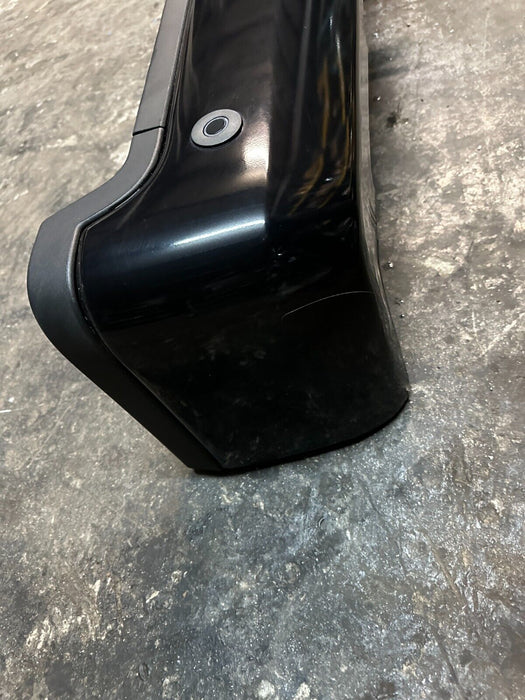 2017 FORD F250 AGATE BLACK REAR BUMPER W/ SENSOR HARNESS OEM ~COSMETIC FLAW~